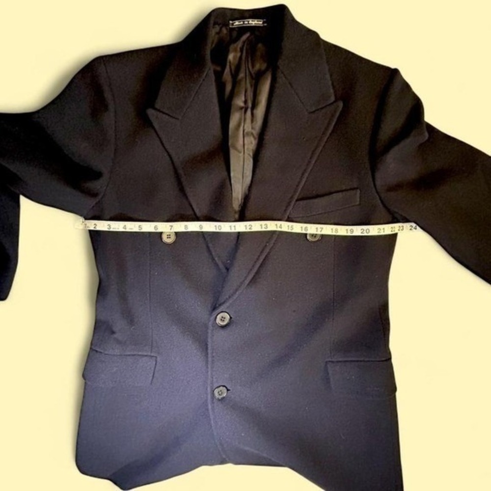 Vintage 70's Burberrys Double Breasted Wool Trench Coat  made in England - Picture 4 of 8